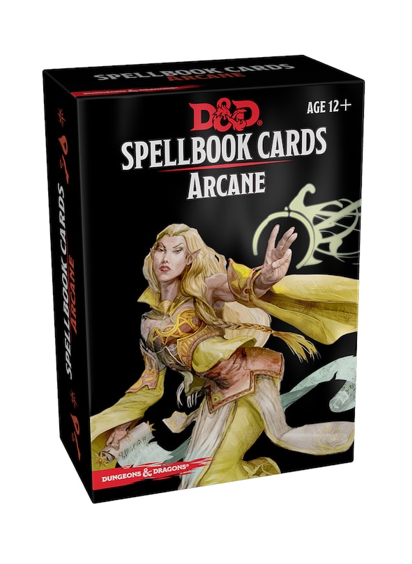 Dungeons & Dragons Spellbook Cards: Arcane