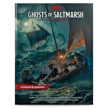 D&D RPG GHOSTS OF SALTMARSH: Dungeons & Dragons Roleplaying Book