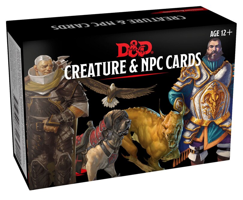 Cartes De Créatures Et Pnj Pour Dungeons & Dragons – Spellbook Cards: Creature & Npc