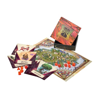 Front cover_The Witchlight Carnival Dice & Miscellany (Feywild Adventure D&D Accessories)