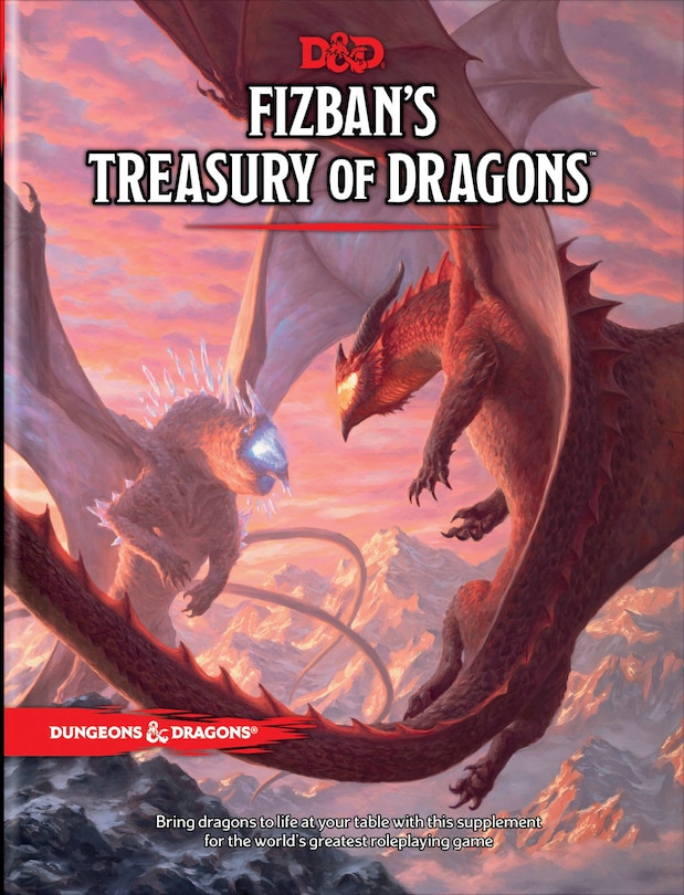 Couverture_D&D RPG FIZBAN'S TREASURY OF DRAGONS