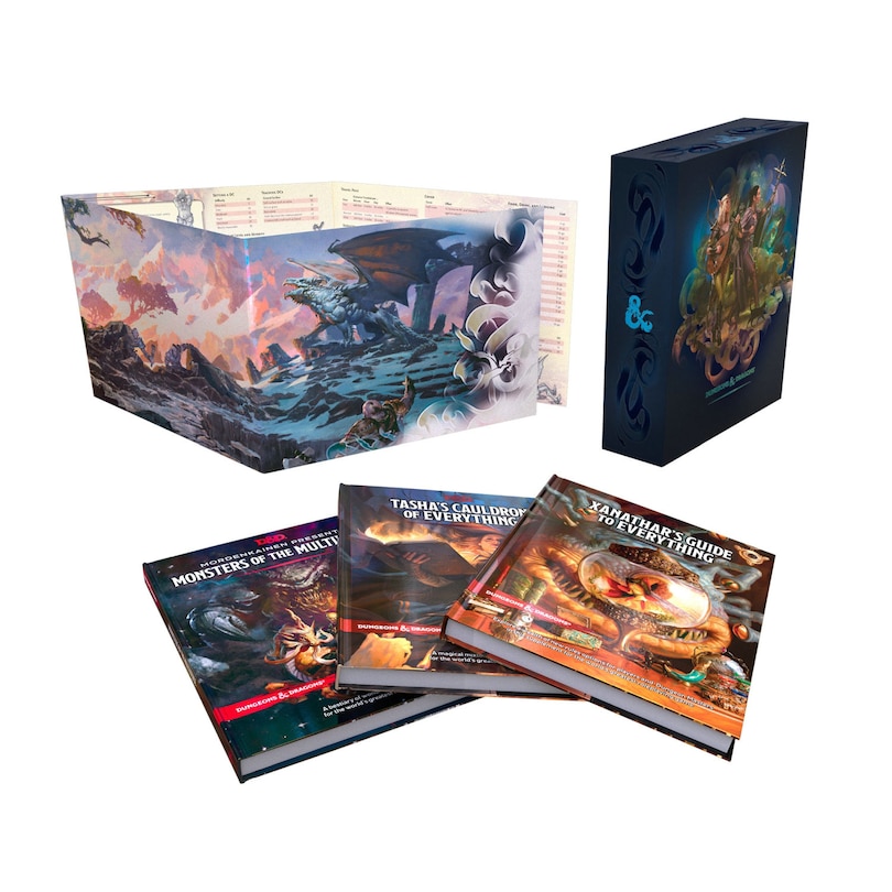 D&D RPG RULES EXPANSION GIFT SET: Dungeons & Dragons Roleplaying Book