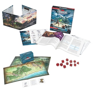 D&D FRENCH RPG ESSENTIALS KIT: Dungeons & Dragons Roleplaying Book
