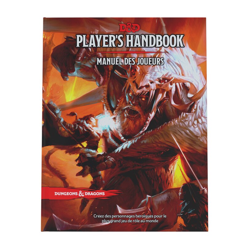 Front cover_D&D FRENCH RPG PLAYER'S HANDBOOK