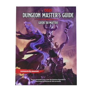 D&D FRENCH RPG DUNGEON MASTER'S GUIDE: Dungeons & Dragons Roleplaying Book