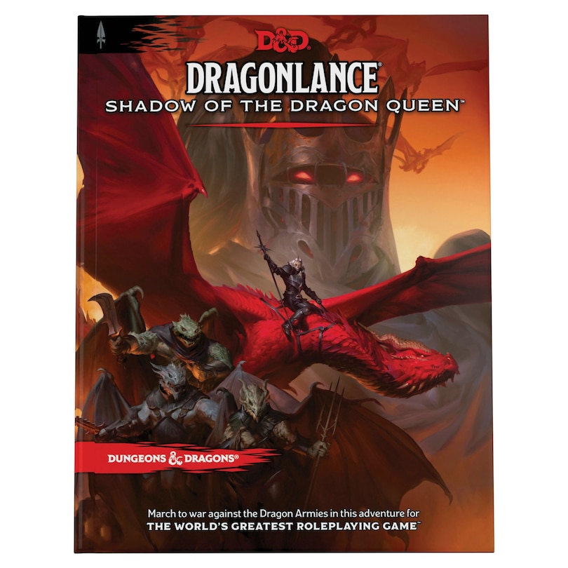 D&D RPG DRAGONLANCE SHADOW O/T DRAGON QUEEN: Dungeons & Dragons Roleplaying Book