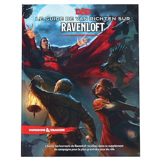 Couverture_D&D FRENCH RPG VAN RICHTEN'S GUIDE TO RAVENLOFT
