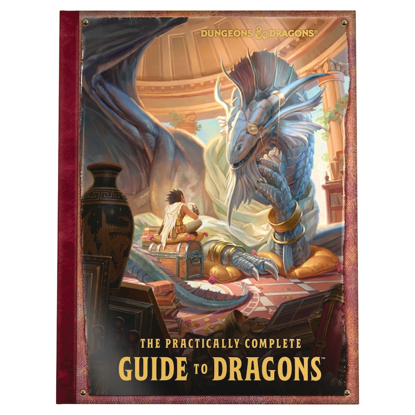 D&D THE PRACTICALLY COMPLETE GUIDE TO DRAGONS: Dungeons & Dragons Roleplaying Book