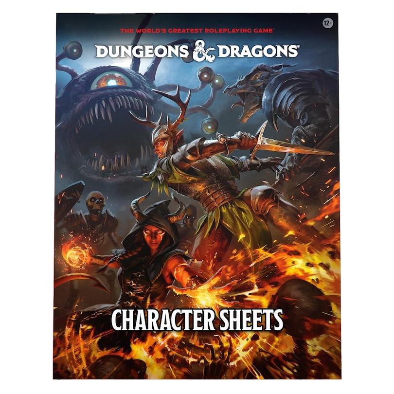 Front cover_D&D 2024 Character Sheets