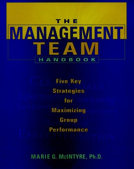 Front cover_The Management Team Handbook