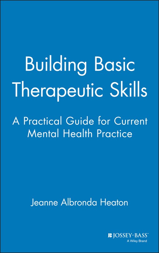 Front cover_Building Basic Therapeutic Skills
