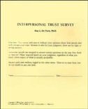 Interpersonal Trust Surveys, Self, Revised Second Printing