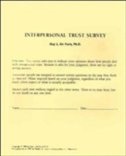 Interpersonal Trust Surveys, Self, Revised Second Printing