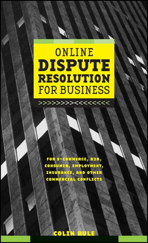 Front cover_Online Dispute Resolution For Business