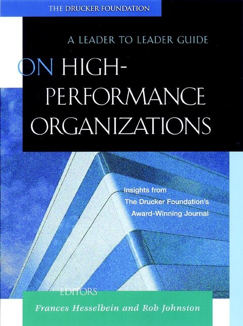 Couverture_On High Performance Organizations