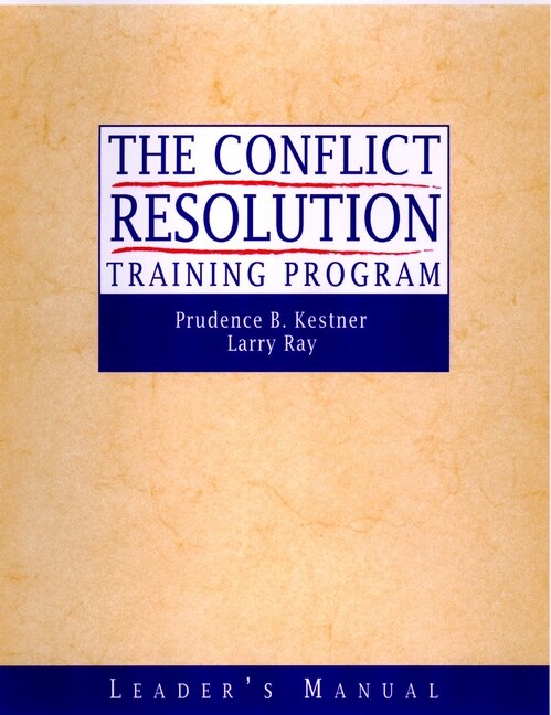 Front cover_The Conflict Resolution Training Program