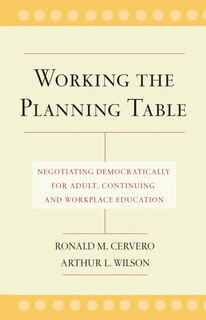 Front cover_Working Planning Table Negotiating