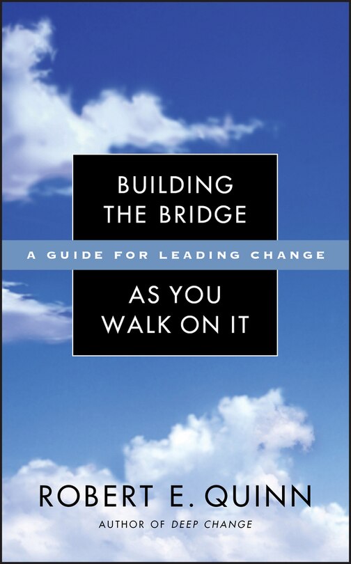 Front cover_Building the Bridge As You Walk On It