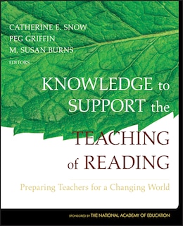 Couverture_Knowledge to Support the Teaching of Reading