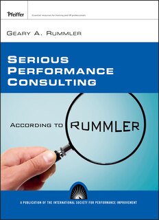 Couverture_Serious Performance Consulting According to Rummler