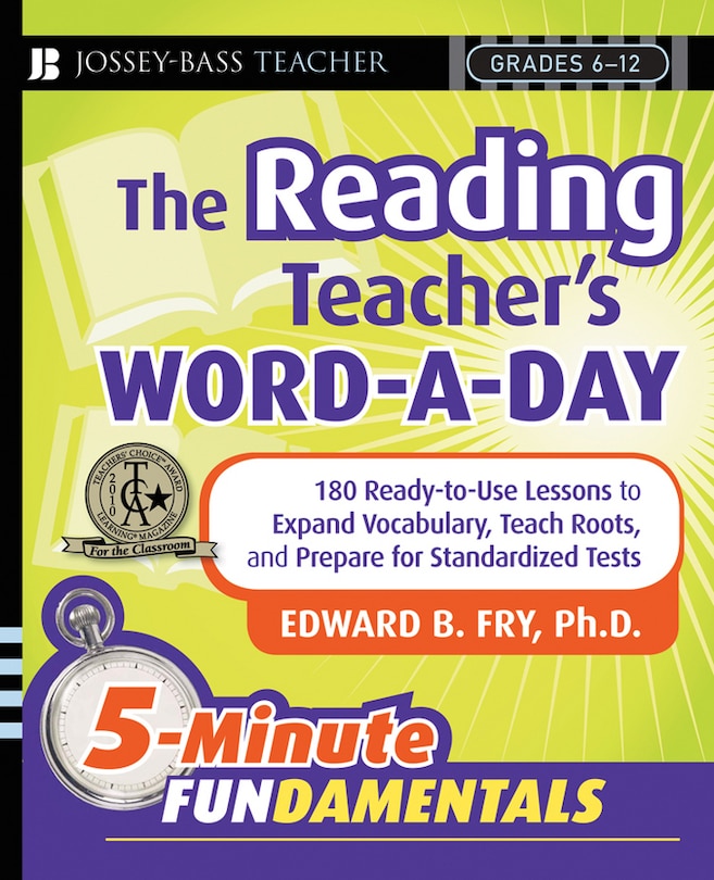 Front cover_The Reading Teacher's Word-a-Day
