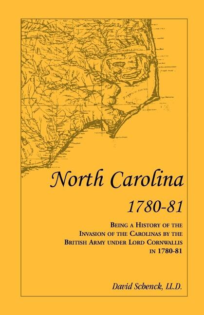 Front cover_North Carolina 1780-81