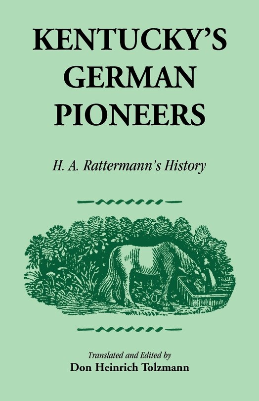 Couverture_Kentucky's German Pioneers