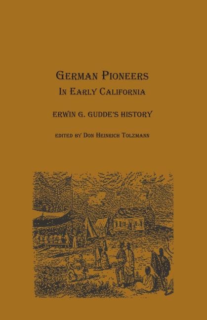 Couverture_German Pioneers in Early California