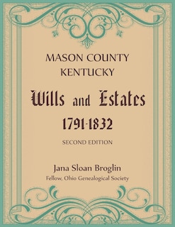 Front cover_Mason County, Kentucky Wills and Estates
