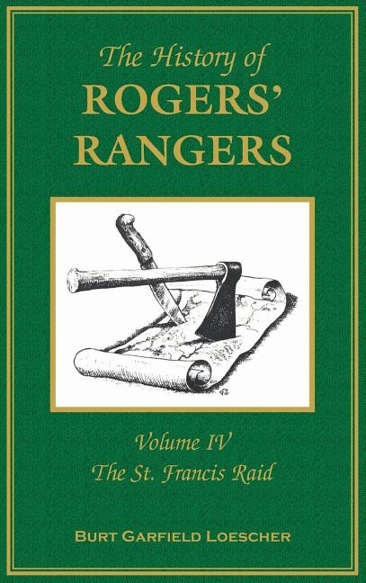 Front cover_The History of Rogers' Rangers