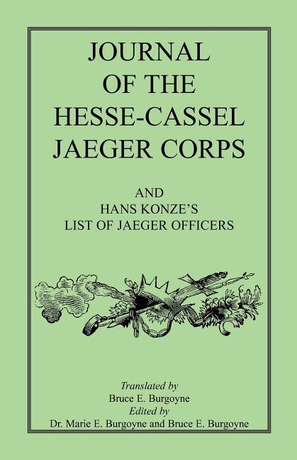 Front cover_Journal of the Hesse-Cassel Jaeger Corps