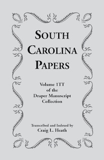 Front cover_South Carolina Papers