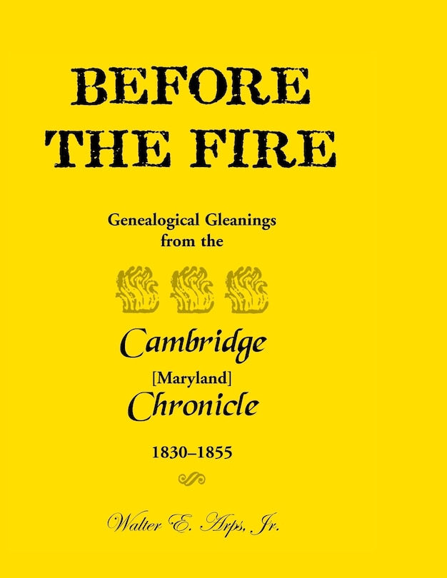 Front cover_Before the Fire