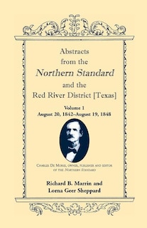 Front cover_Abstracts from the Northern Standard and the Red River District [Texas]