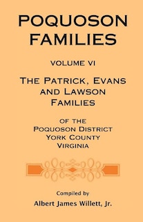 Front cover_Poquoson Families, Volume VI