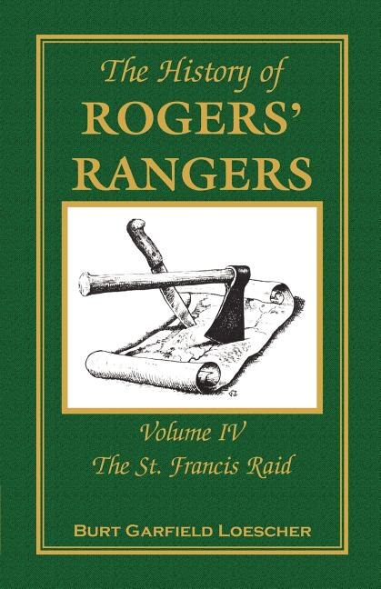 Front cover_The History of Rogers' Rangers