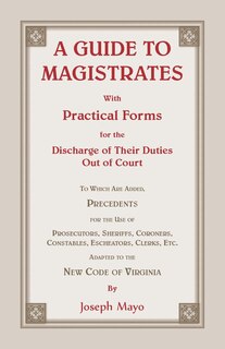 Front cover_A Guide to Magistrates