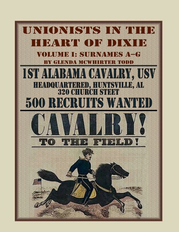 Front cover_Unionists in the Heart of Dixie