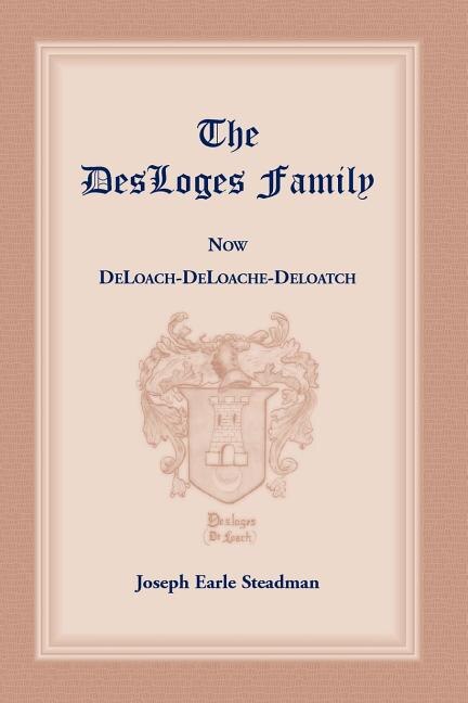 Front cover_The Desloges Family