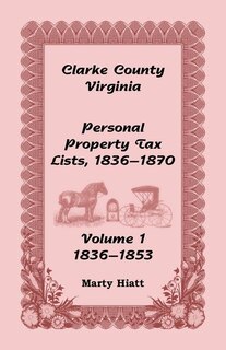 Front cover_Clarke County, Virginia Personal Property Tax Lists