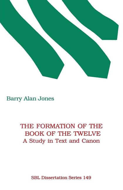 Couverture_The Formation of the Book of the Twelve