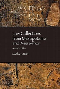 Front cover_Law Collections From Mesopotamia And Asia Minor
