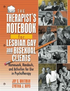 Front cover_The Therapist's Notebook for Lesbian, Gay, and Bisexual Clients