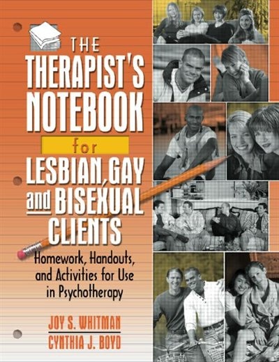 Front cover_The Therapist's Notebook for Lesbian, Gay, and Bisexual Clients