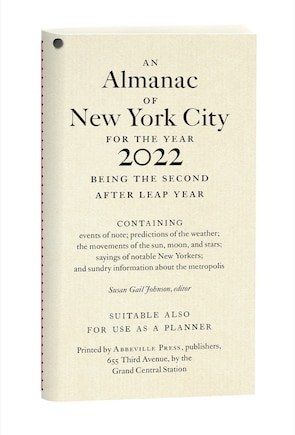 An Almanac Of New York City For The Year 2022