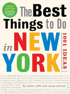 Couverture_The Best Things To Do In New York: 1001 Ideas