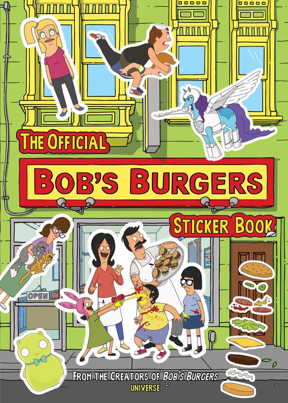 Couverture_The Official Bob's Burgers Sticker Book