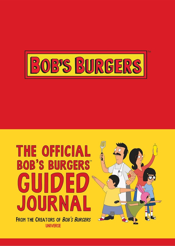 Front cover_The Official Bob's Burgers Guided Journal