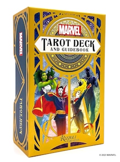 Front cover_Marvel Tarot Deck and Guidebook