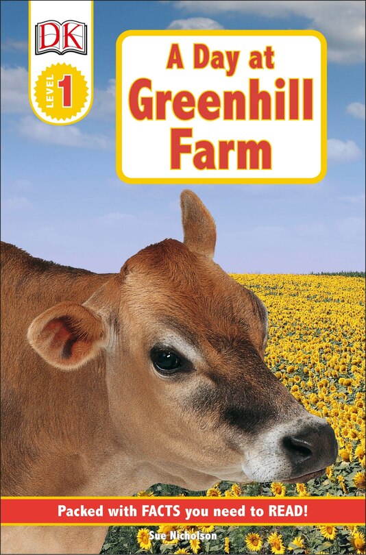 Couverture_Dk Readers L1: A Day At Greenhill Farm